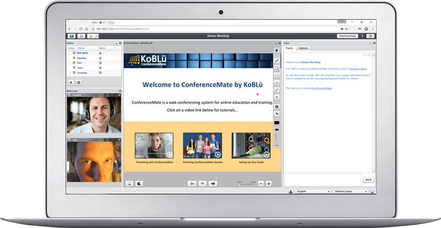 Koblü ConferenceMate Web Meetings